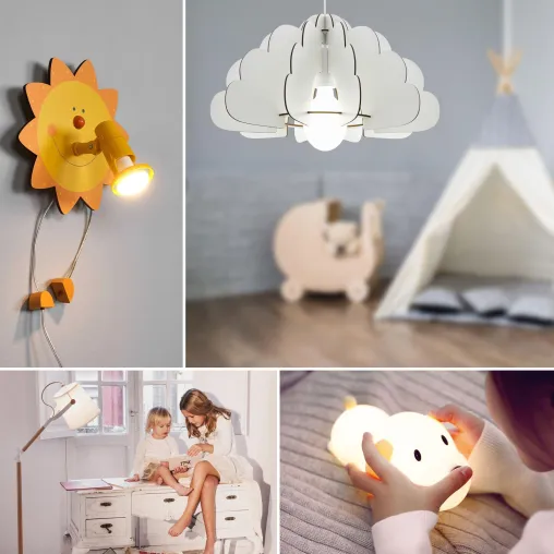 Bild: Kreative Lichtideen fürs Kinderzimmer - Lampenwelt.de präsentiert coole Leuchten für coole Kids