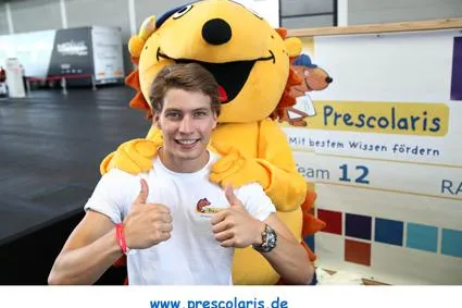 Bild: Erfolg für das Brockhaus Produkt Prescolaris beim Benefiz-Kartrennen RACE 4 KIDS