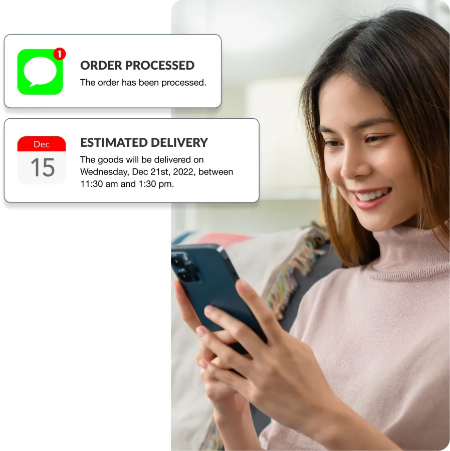 Versandkommunikation muss individuell und relevant sein (© parcelLab)