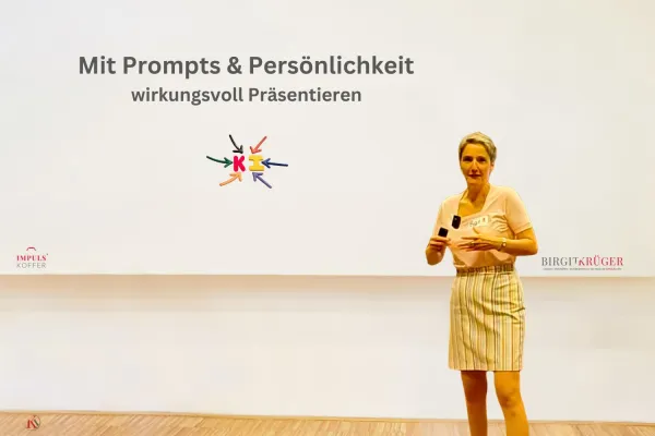 Bild: Mit Prompts & Persönlichkeit wirkungsvoll Präsentieren