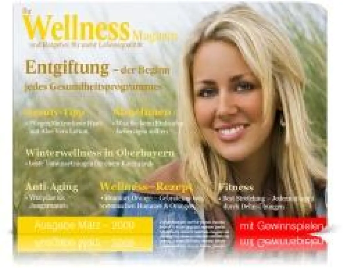 Ausgabe März von Ihr-Wellness-Magazin
