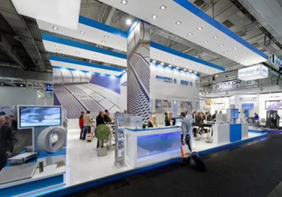 Bild: Am Puls der Digitalisierung SCHÄFER Lochbleche und EMW Stahl-Service-Center auf der EuroBLECH 2018