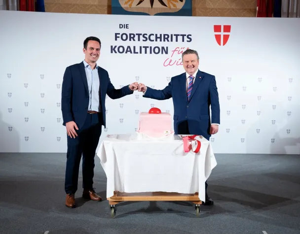 Rot-pinke Koalition in Wien steht: Ist Michael Ludwig der neue Willy Brandt? Bild: Rot-pinke Koalition in Wien steht: Ist Michael Ludwig der neue Willy Brandt?