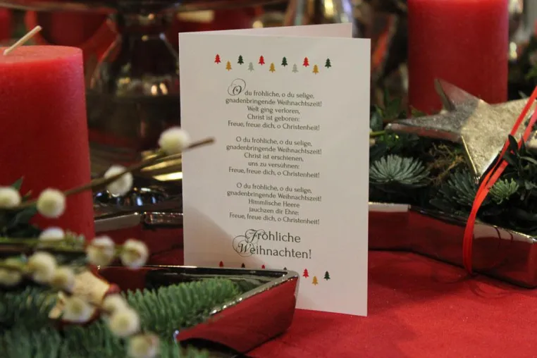 Bild: Weihnachtskarten. Der Tradition verpflichtet