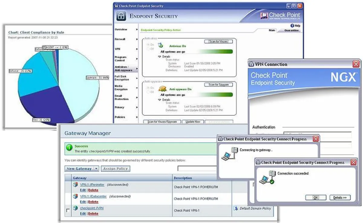 PSP empfiehlt Checkpoint Endpoint Security