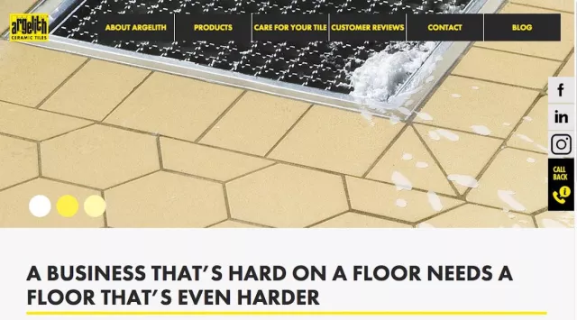 Bild: Bodenkeramik aus Bad Essen weltweit gefragt