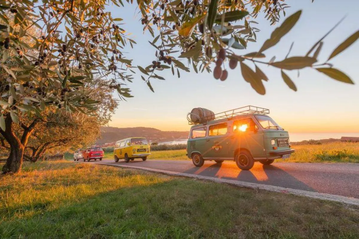 Portoroz und Piran, Oldtimer on Tour © Jaka Ivancic