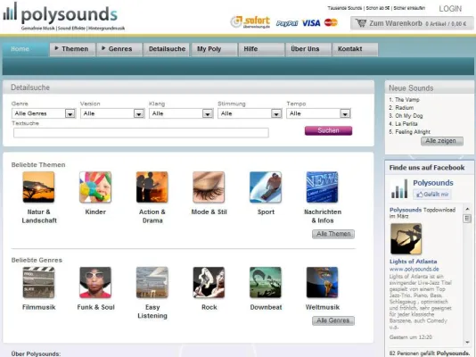 Bild: GEMA-freie Musik, neu angedacht: Soundarchive GmbH präsentiert Polysounds