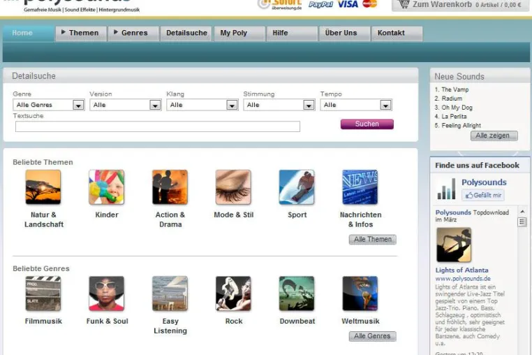 Bild: GEMA-freie Musik, neu angedacht: Soundarchive GmbH präsentiert Polysounds