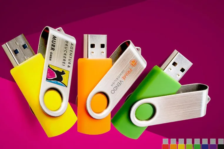 Bild: USB-Stick mit Logo - ein ideales Werbemedium