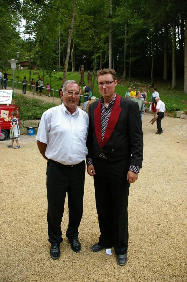 MdB Ernst-Reinhard Beck und Geschäftsführer Marc-Philipp Knorr