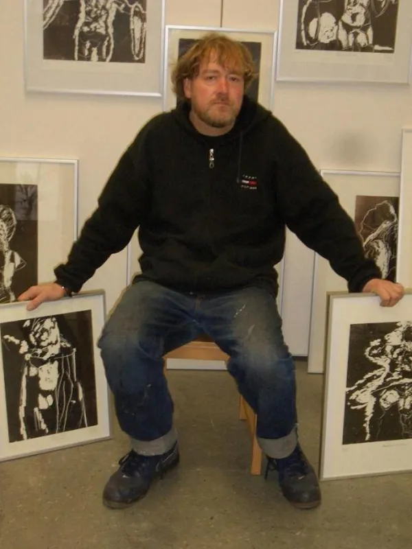 Der Leipziger Maler und Grafiker Johannes Eckhardt
