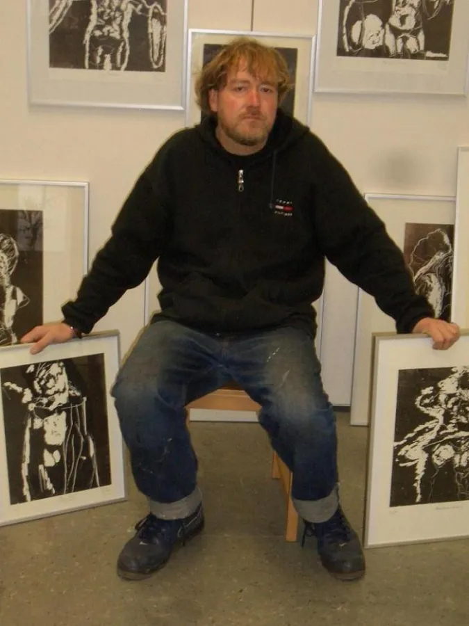 Der Leipziger Maler und Grafiker Johannes Eckhardt