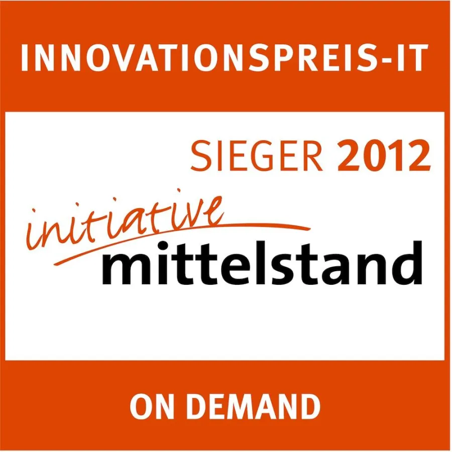Gewinner-Logo des Innovationspreis-IT in der Kategorie 