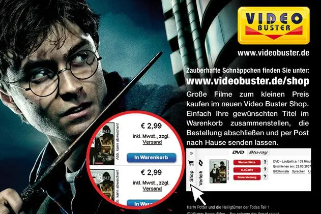 Shop on Top: Neue Kaufoptionen bei Video Buster Bild: Shop on Top: Neue Kaufoptionen bei Video Buster
