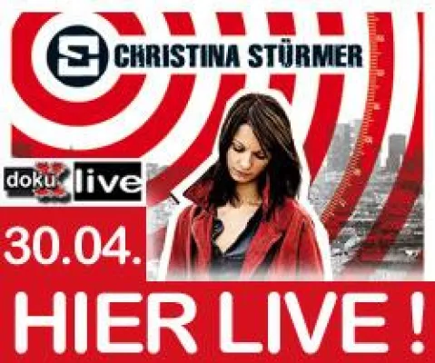 Bild: Christina Stürmer Konzert - 30.04. live bei doku-X TV