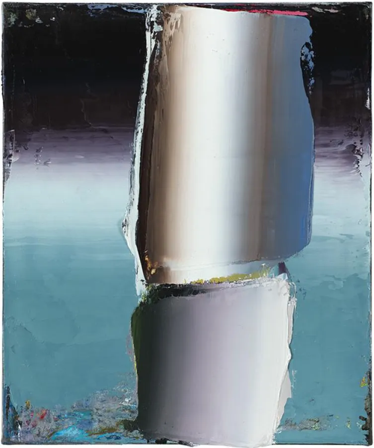 Anna Leonhardt . ohne Titel (21), 2014, Öl auf Leinwand, 60 x 50 cm