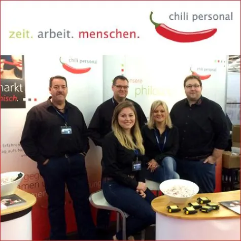 Bild: chili personal auf der 7. Jobmesse München 2015