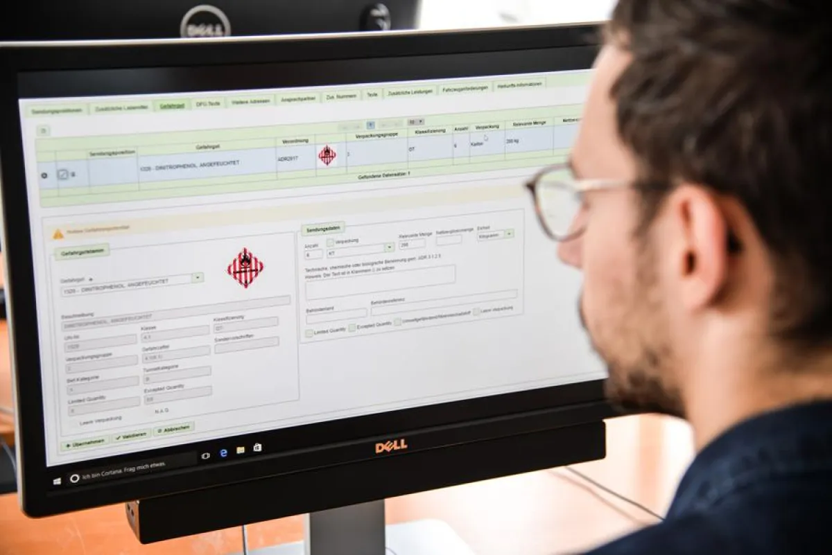 Das Gefahrgutmodul von Komalog entspricht den Anforderungen des ADR 2017. (Foto: TRANSDATA)