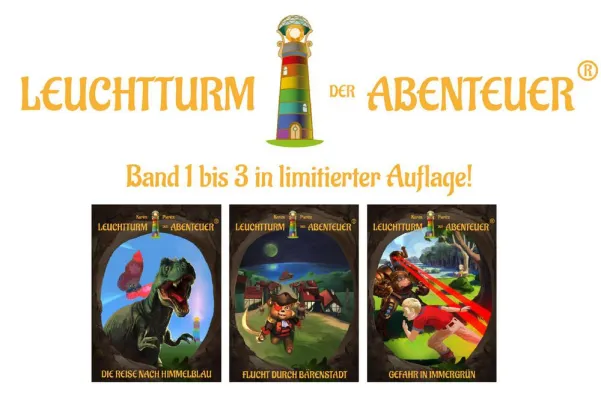 Bild: Sonderausgabe der Kinderbuch-Reihe "Leuchtturm der Abenteuer" veröffentlicht