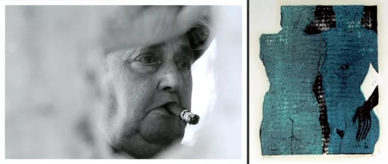 Klaus Kellner + Frank Wegner: Holzschnitt & Fotografie Bild: Klaus Kellner + Frank Wegner: Holzschnitt & Fotografie