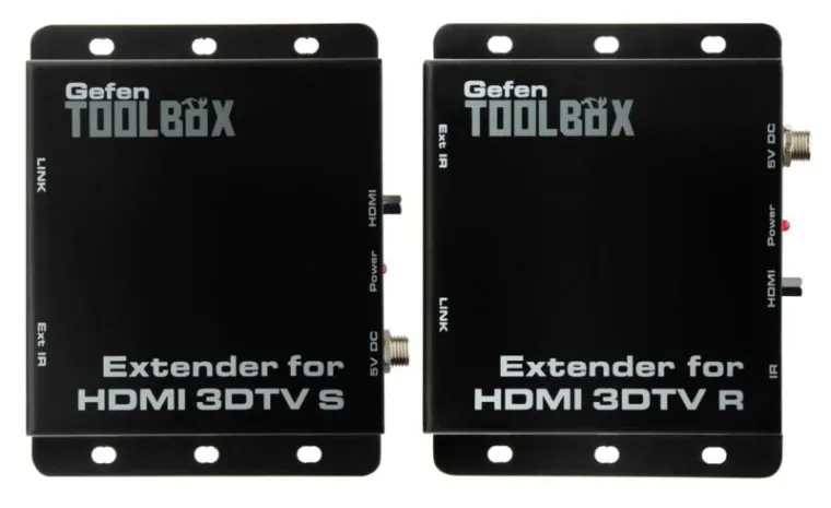 Bild: 3D-TV konformer HDMI Extender über CAT-5 von Gefen