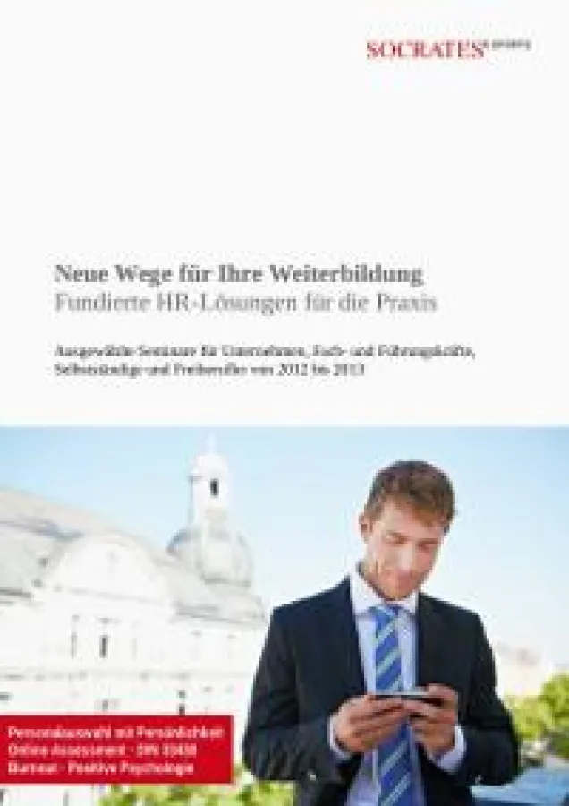 Cover des Seminarprogramms. Foto: Robert Kneschke/Fotolia