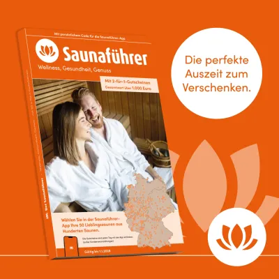 Bild: Der neue Saunaführer mit 50 Gutscheinen ist da