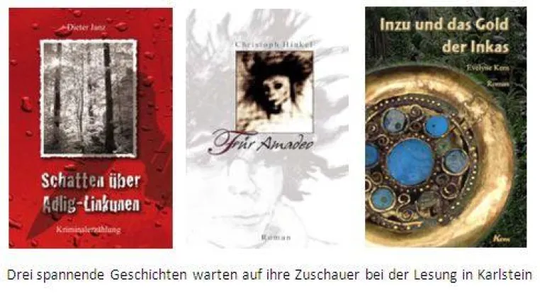 Bild: Autorenlesung im Rahmen der Buchmesse in Karlstein a. Main