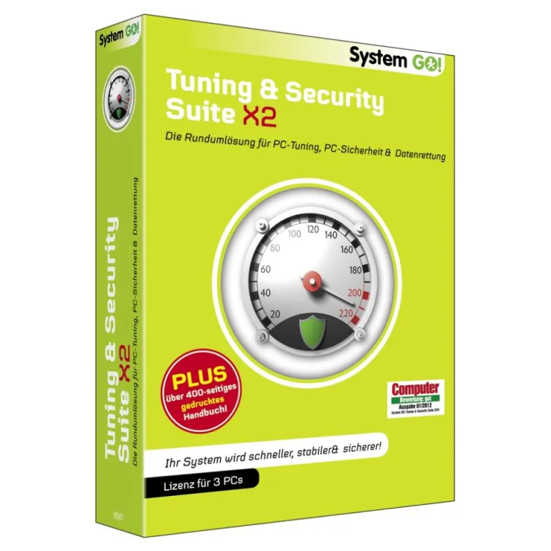 All-In-One-Paket rund um das Thema Windows-Systemtuning, Systemschutz und Datensicherheit.