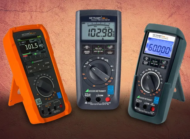 Bild: METRAHIT-Serien AM, PM, IM von GOSSEN METRAWATT - Digitale Multimeter (universal / high-end / all-in-one)