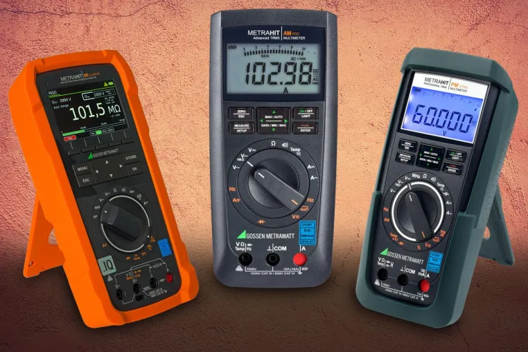 Bild: METRAHIT-Serien AM, PM, IM von GOSSEN METRAWATT - Digitale Multimeter (universal / high-end / all-in-one)