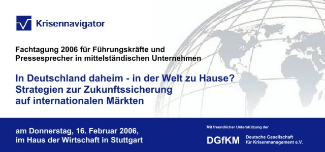 Bild: Für internationale Krisenfälle gewappnet?