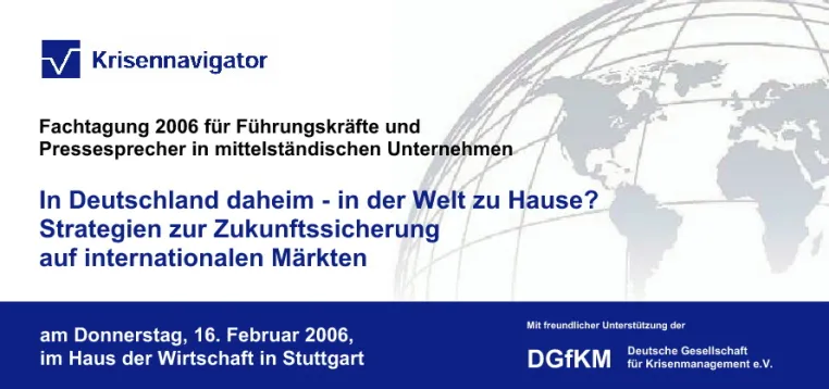 Bild: Für internationale Krisenfälle gewappnet?