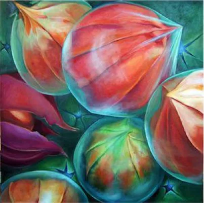 Bild: Dodo Achilles zeigt Grünzeug auf Quadrat im Bio-Hotel Miramar