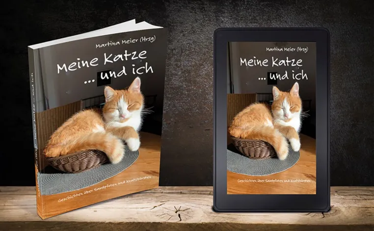 Bild: Meine Katze und ich - neues Buchprojekt
