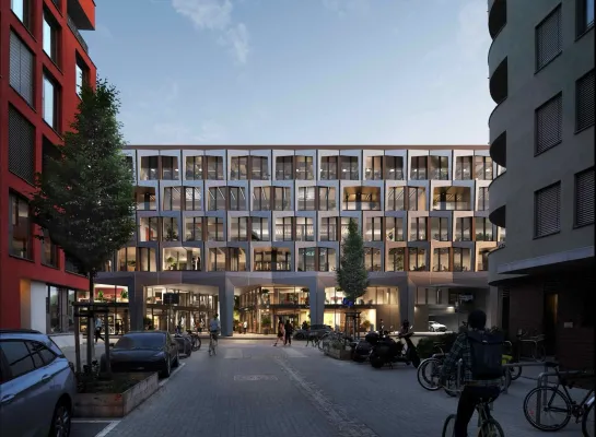 Bild: THE B: Townscape vermietet an Flix SE  6.000 qm Bürofläche in Berlin-Friedrichshain