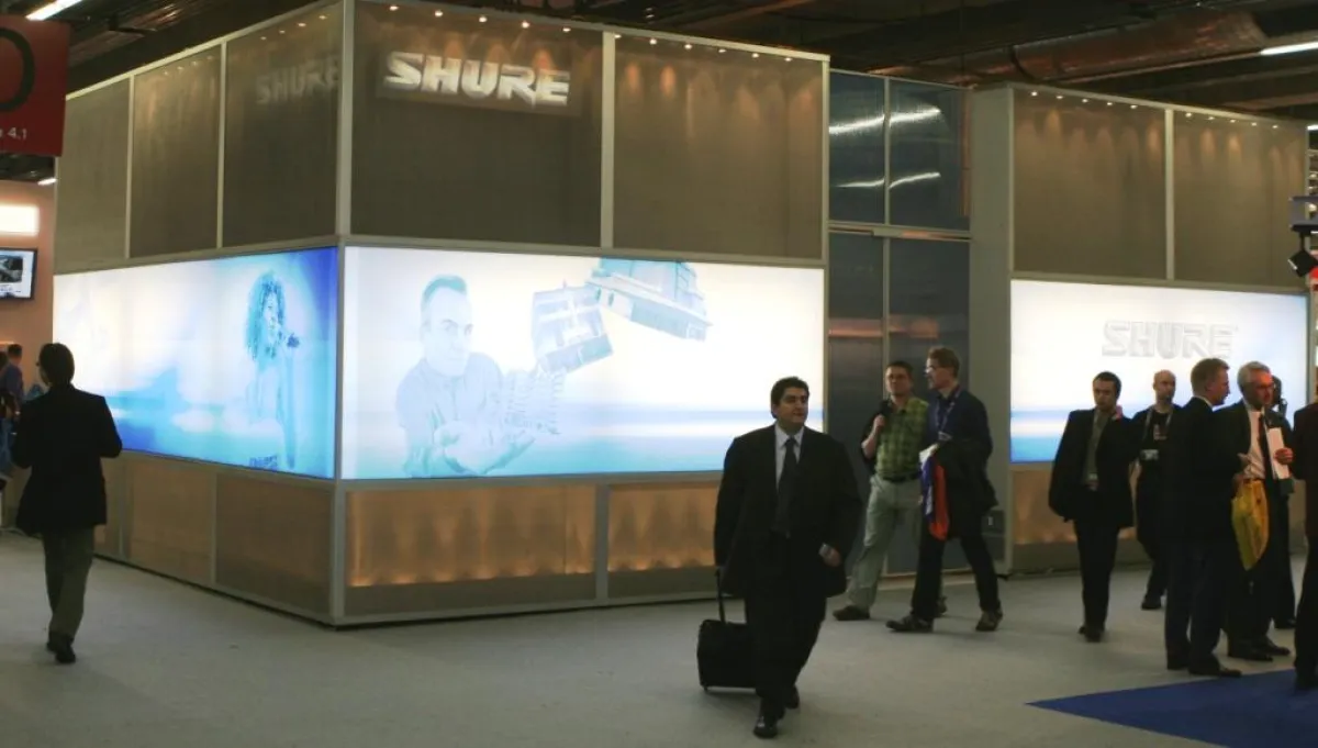 Shure Messeauftritt