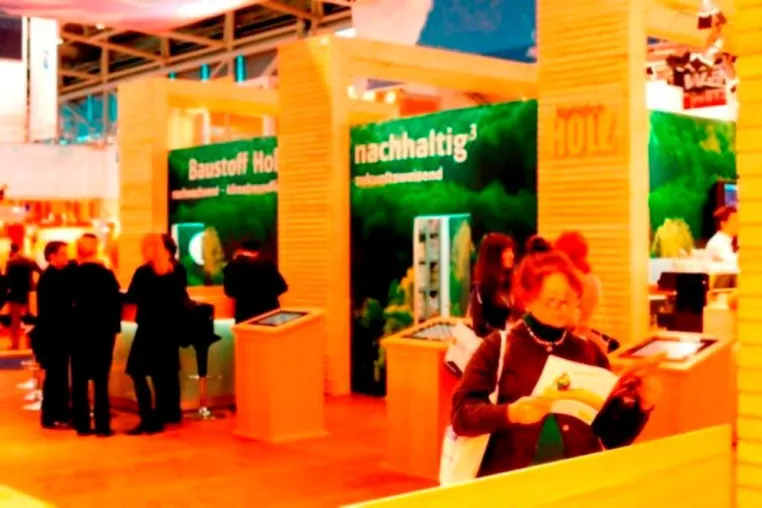 Bild: BAU 2009 - Holz überzeugt die Messebesucher