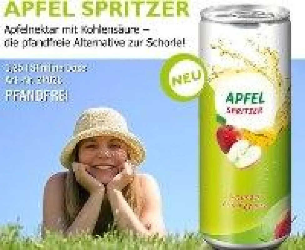 Slimeline GetränkeDose PFANDFREI als WerbeMittel für Ihre Messe