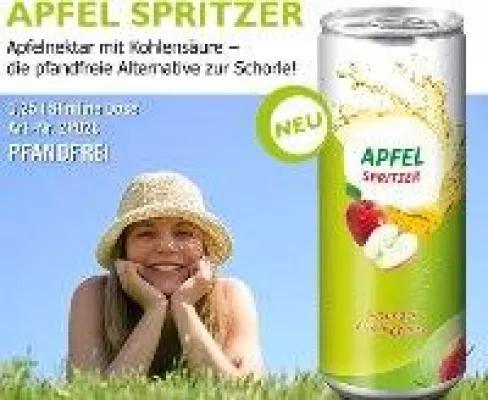 Bild: EX-ADD GetränkeDose PFANDFREI als WerbeMittel Messe Give aWay