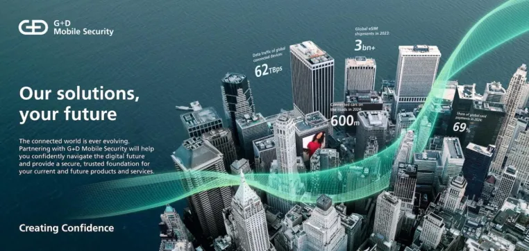 Mobile World Congress: G+D Mobile Security zeigt ganzheitliche Konnektivitätslösungen für das IoT-Ökosystem Bild: Mobile World Congress: G+D Mobile Security zeigt ganzheitliche Konnektivitätslösungen für das IoT-Ökosystem
