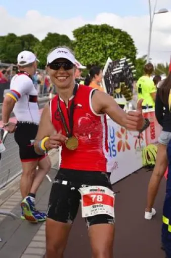 Extremsportlerin Mareile Hertel startet bei härtestem Ironman in Europa Bild: Extremsportlerin Mareile Hertel startet bei härtestem Ironman in Europa