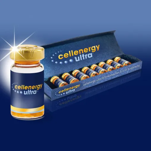Bild: Weltpremiere - Cellenergy Ultra Trink-Ampullen-Kur mit biowirksamen Peptiden