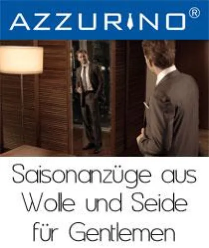 AZZURINO Season: Anzüge so frisch wie der Frühling Bild: AZZURINO Season: Anzüge so frisch wie der Frühling