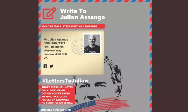 Bild: Bonner Autorin schrieb Brief an Assange und erhielt Antwort
