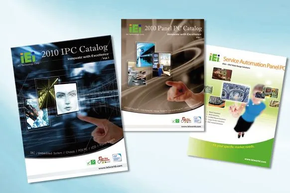 Die neuen IPC- & Panel PC Kataloge von COMP-MALL Bild: Die neuen IPC- & Panel PC Kataloge von COMP-MALL