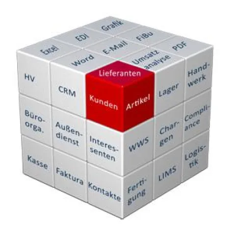 Bild: Eine professionelle Businesssoftware für KMU