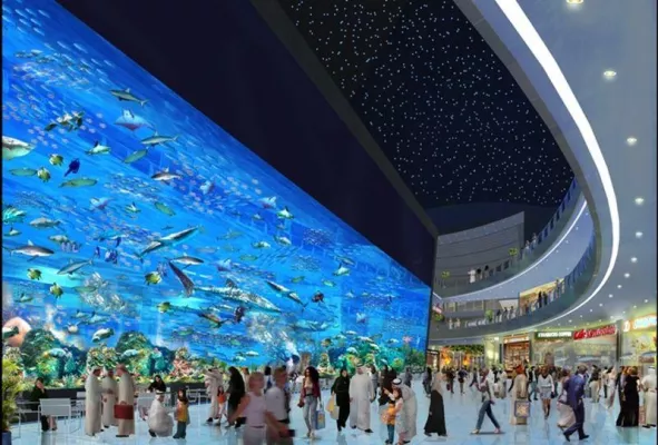 Bild: Dubai Shopping Festival 2009 - die Verwandlung von Dubai zu "DO BUY"