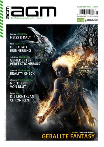 Online vs. Print – Infotainmentmagazin areagames.de erscheint gedruckt Bild: Online vs. Print – Infotainmentmagazin areagames.de erscheint gedruckt